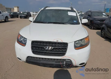 2008 Hyundai Santa Fe Gls z USA, uszkodzony, nr VIN 5NMSG13D98H131125